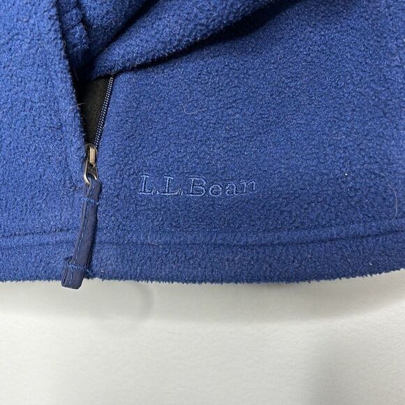 LL Bean Men’s XL Blue Pullover Fleece Sweater Tall - Picture 2 of 4
